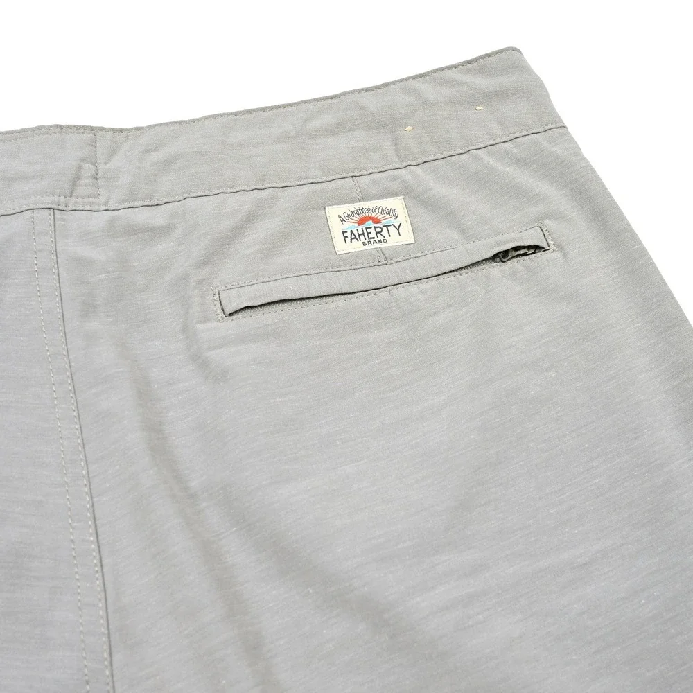 Faherty All Day Shorts Mens 34 Gray 9
